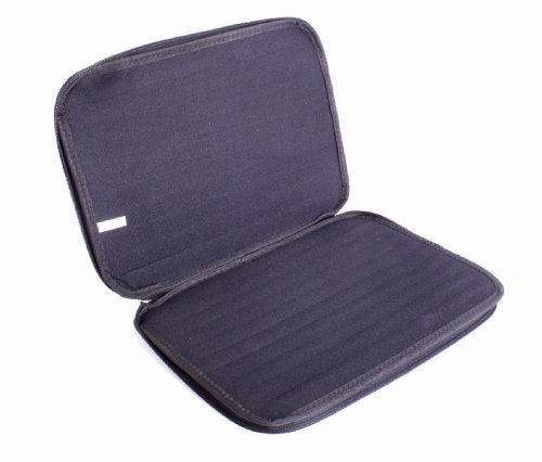 Duragadget Shock-Absorbing, Water-Resistant, Protective Memory Foam Laptop Case In Silver For