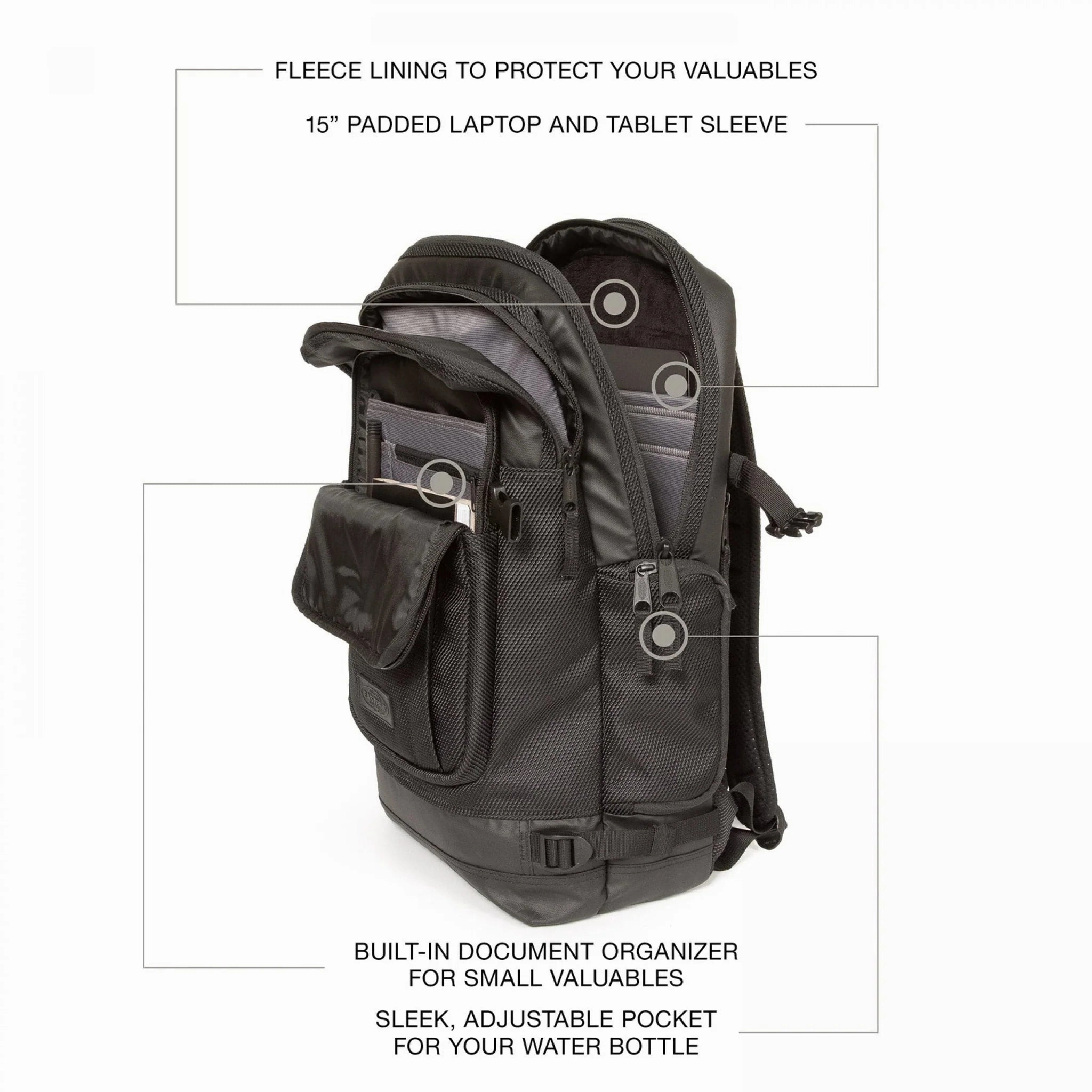 Eastpak Tecum L CNNCT Backpack - Coat