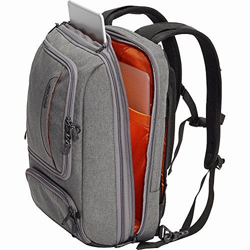 eBags Professional Slim Junior Laptop Backpack for Travel, School & Business - Fits 15.75" Laptop - Anti-Theft - (Sage Green)