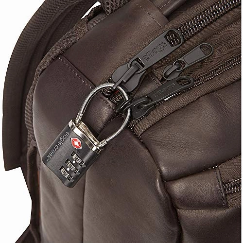eBags Professional Slim Laptop Backpack - LTD Edition Colombian Leather (Brown)