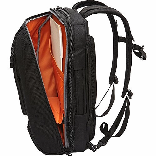 eBags Professional Slim Laptop Backpack for Travel, School & Business - Fits 17" Laptop - Anti-Theft - (Brushed Indigo)