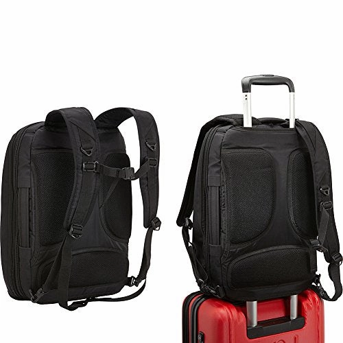 eBags Professional Slim Laptop Backpack for Travel, School & Business - Fits 17" Laptop - Anti-Theft - (Brushed Indigo)