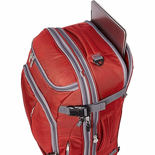 eBags TLS Mother Lode Weekender Convertible Carry-On Travel Backpack - Fits 19" Laptop - (Sinful Red)