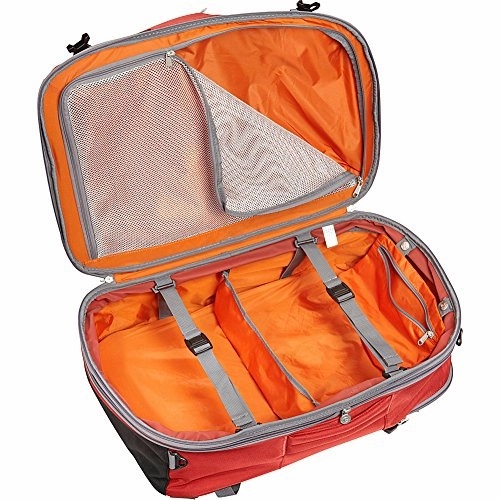 eBags TLS Mother Lode Weekender Convertible Carry-On Travel Backpack - Fits 19" Laptop - (Sinful Red)