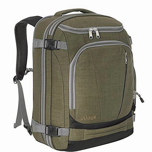 eBags TLS Mother Lode Weekender Junior 19" Carry-On Travel Backpack - Fits Up to 17.5" Laptop - (Sage Green)