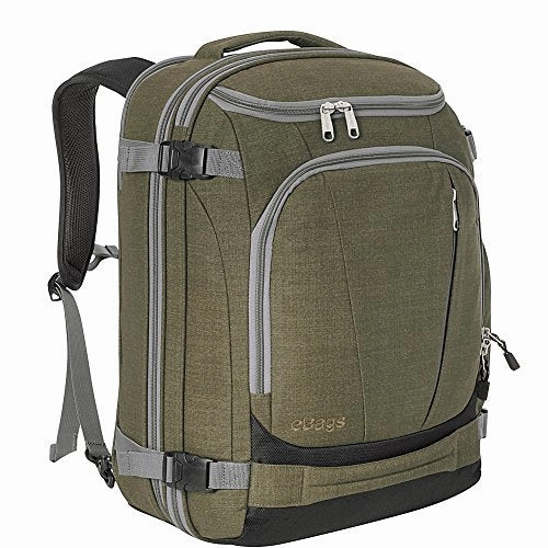 eBags TLS Mother Lode Weekender Junior 19" Carry-On Travel Backpack - Fits Up to 17.5" Laptop - (Sage Green)