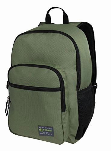 ecogear Laptop Dhole Backpack, Olive Green One Size