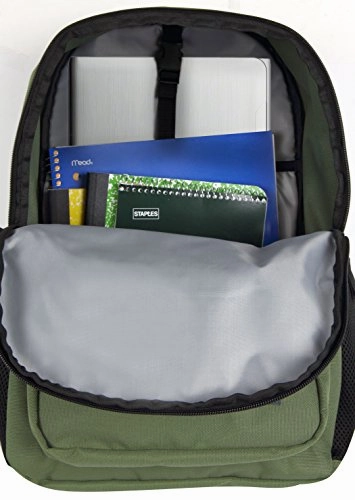 ecogear Laptop Dhole Backpack, Olive Green One Size