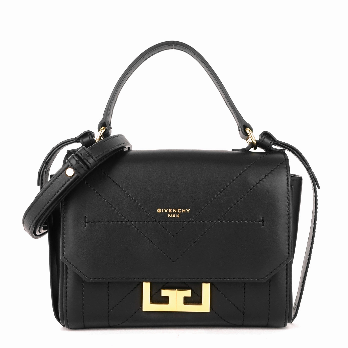 Eden Mini Calf Leather Satchel Bag