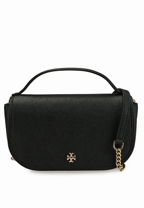 Emerson Top Handle Crossbody Bag - Black