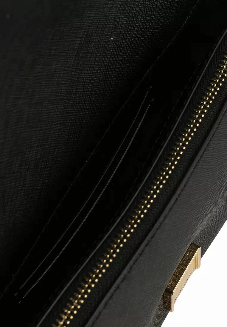 Emerson Top Handle Crossbody Bag - Black