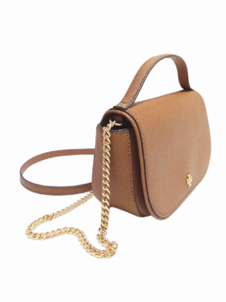 Emerson Top Handle Crossbody Bag - Tan/ Moose