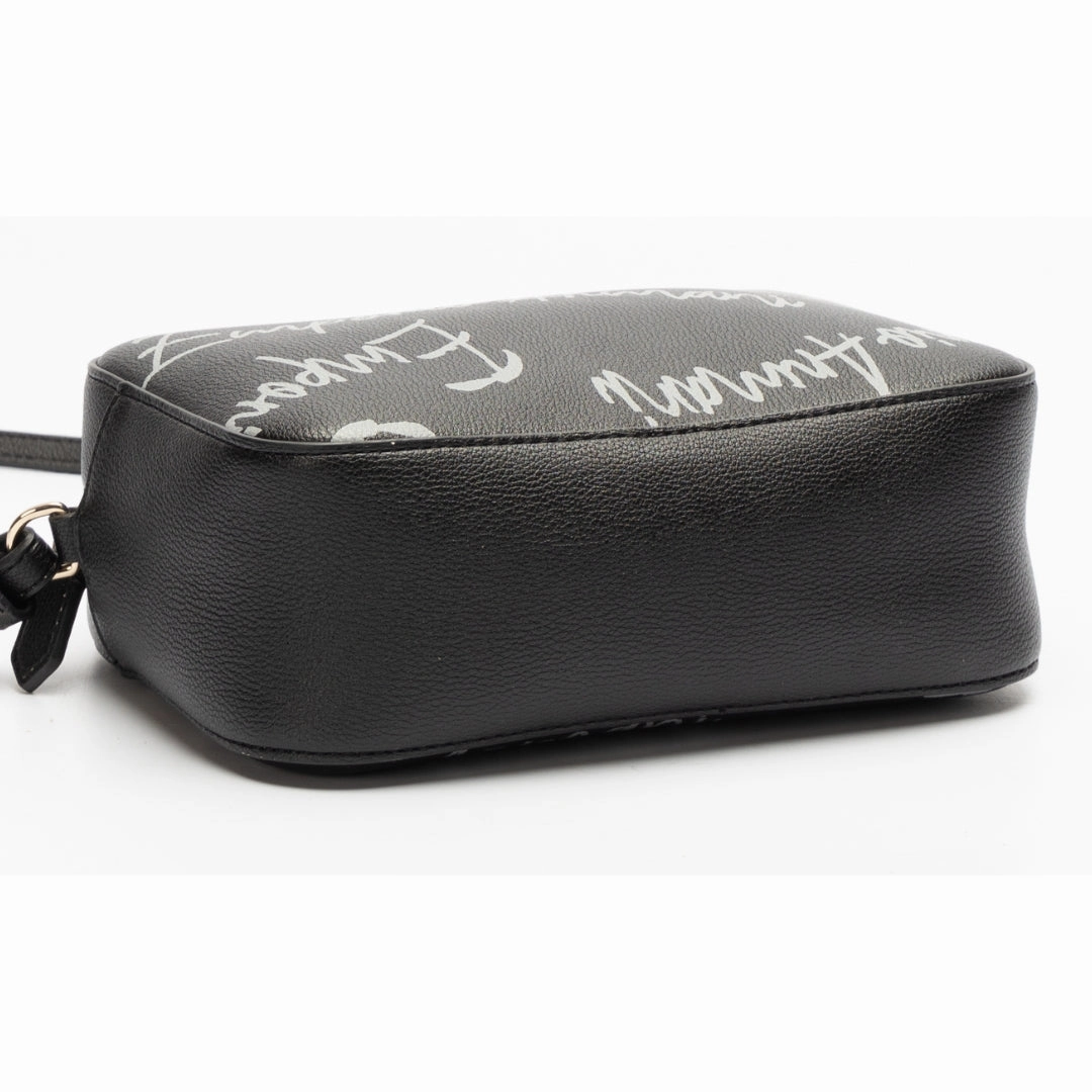 Emporio Armani Lily Logo Print Crossbody Bag