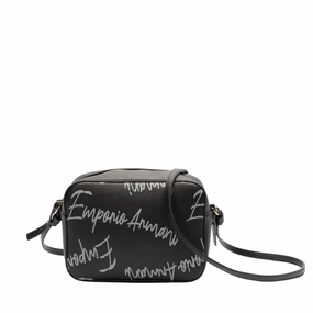 Emporio Armani Lily Logo Print Crossbody Bag