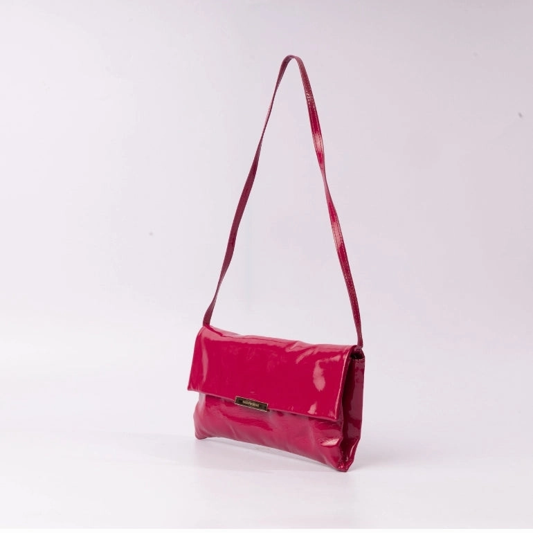 Emporio Armani Patent Leather Sling Bag