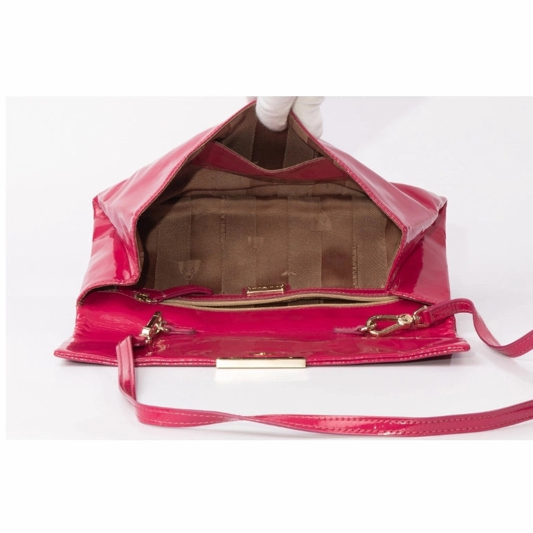 Emporio Armani Patent Leather Sling Bag