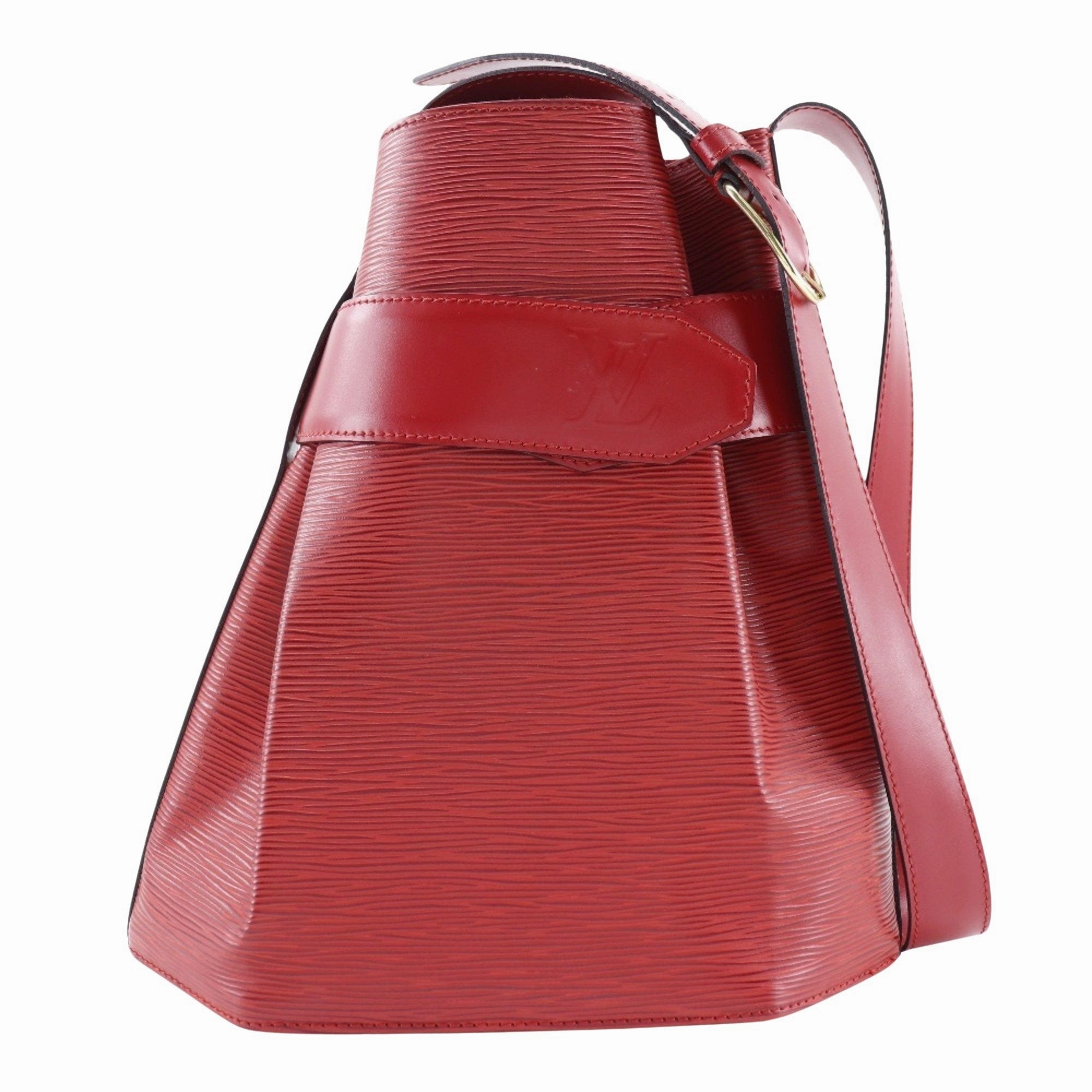 Empreinte Twist PM Shoulder Bag Red