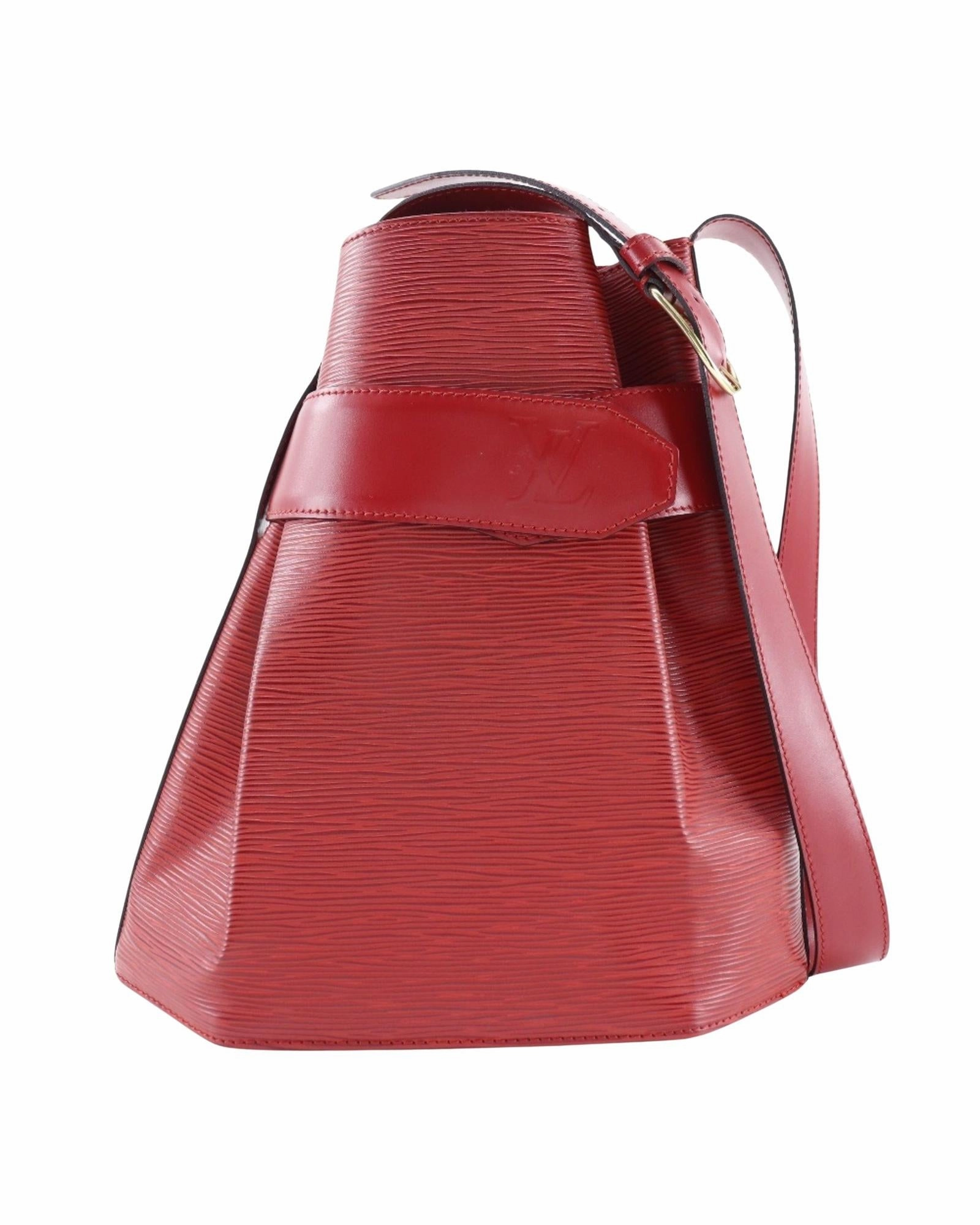 Empreinte Twist PM Shoulder Bag Red
