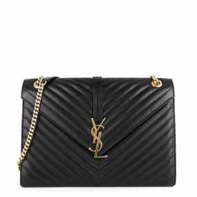 Envelope Large Matelass Calfskin Bag