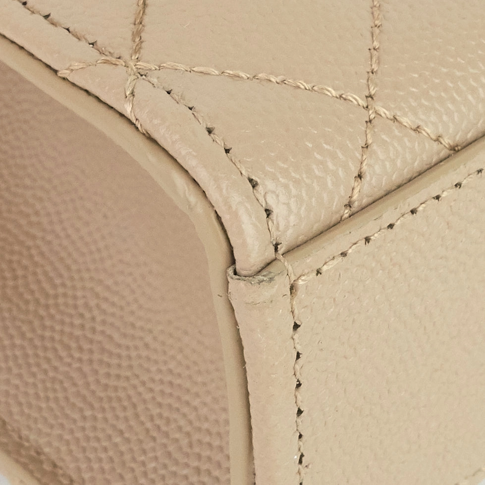 Envelope Medium Grain de Poudre Matelass Calfskin Bag