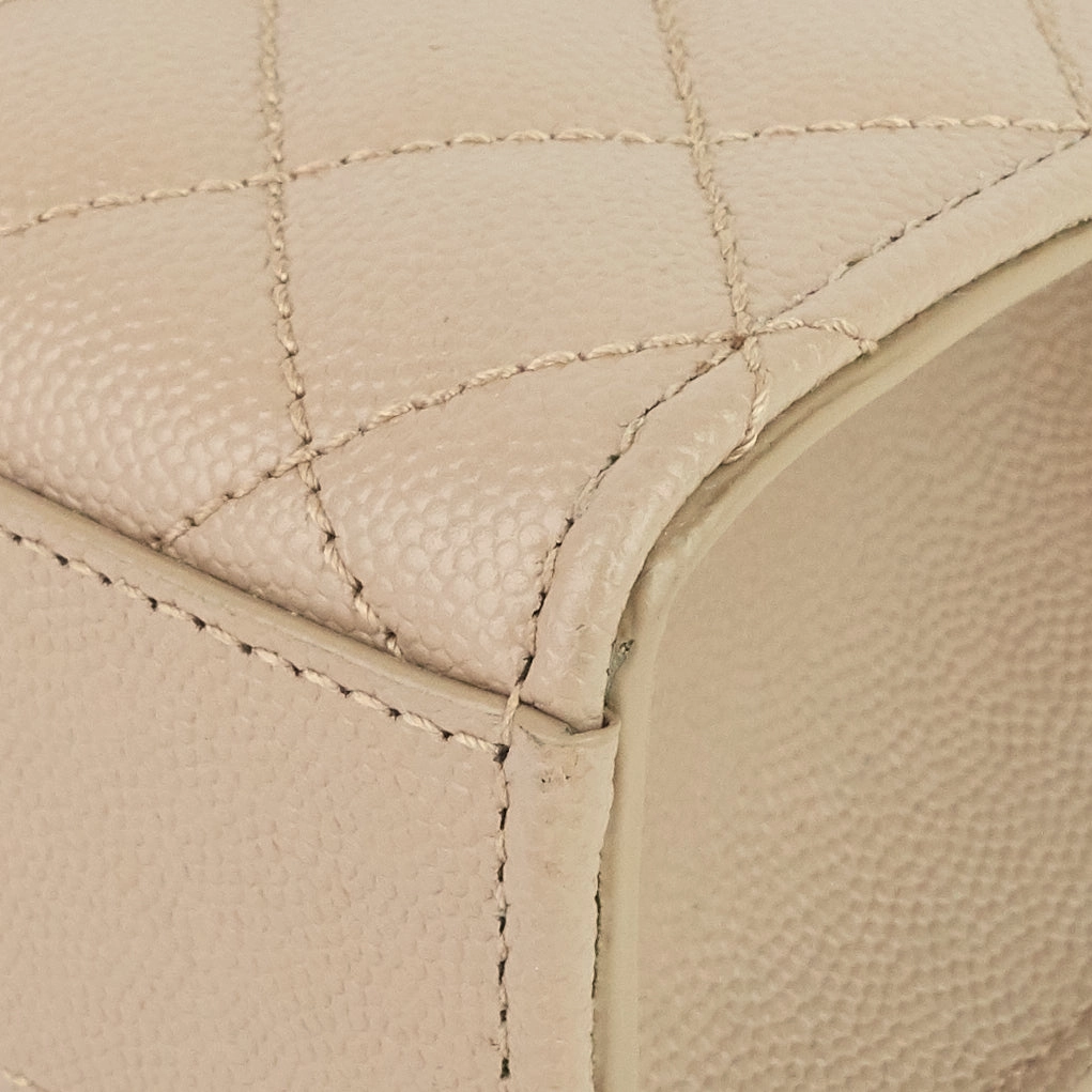 Envelope Medium Grain de Poudre Matelass Calfskin Bag