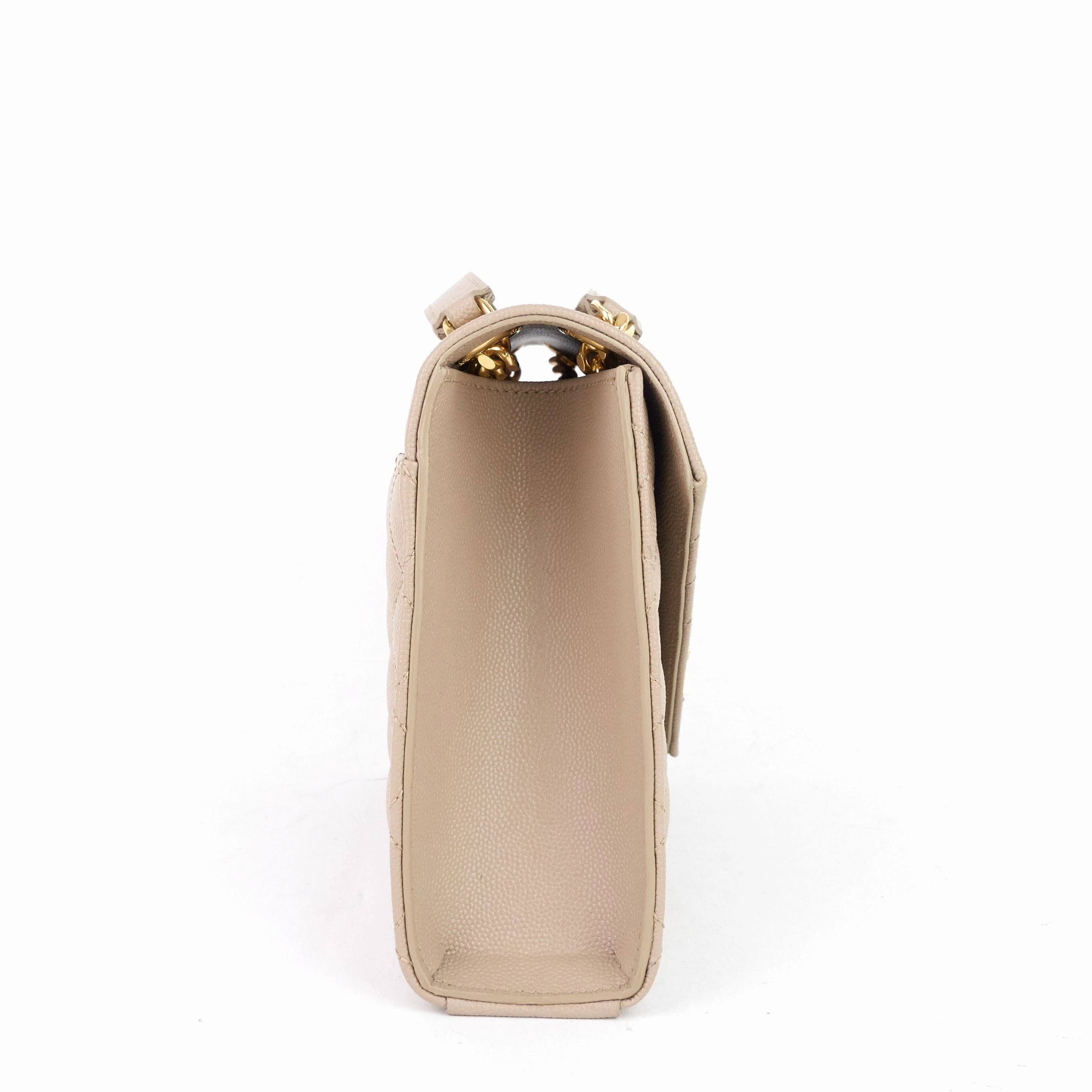 Envelope Medium Grain de Poudre Matelass Calfskin Bag