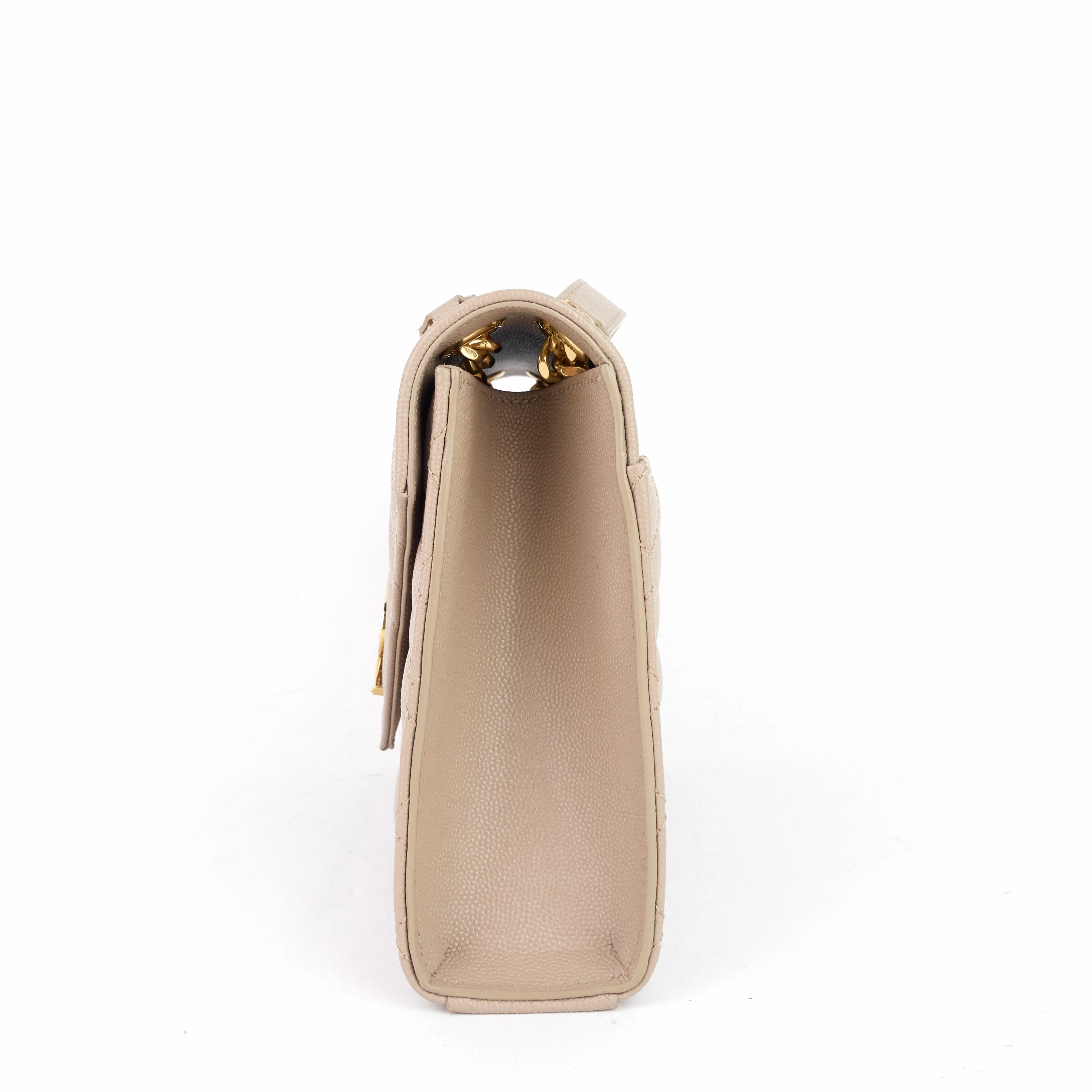 Envelope Medium Grain de Poudre Matelass Calfskin Bag