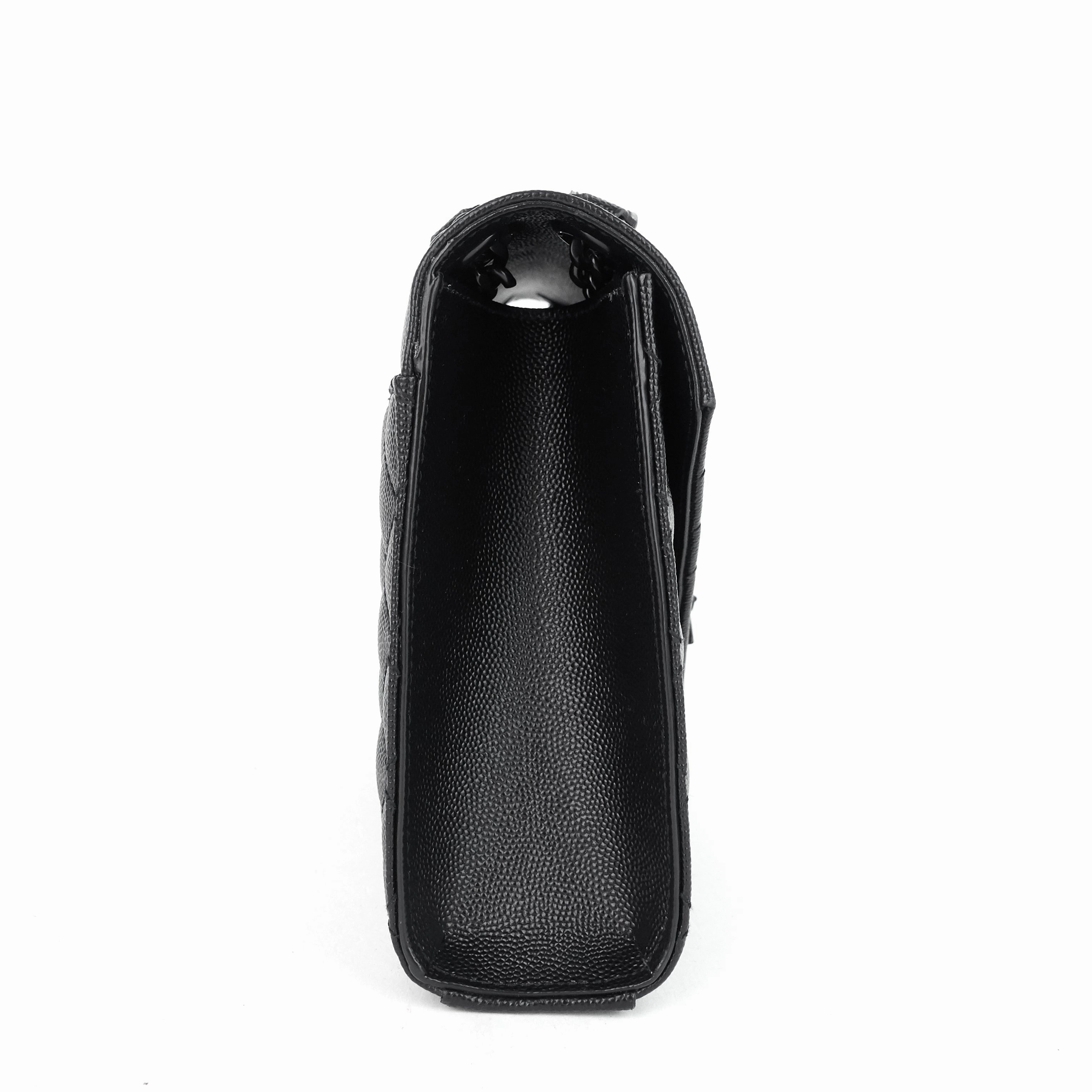 Envelope Medium Grain de Poudre Matelass Calfskin Shoulder Bag