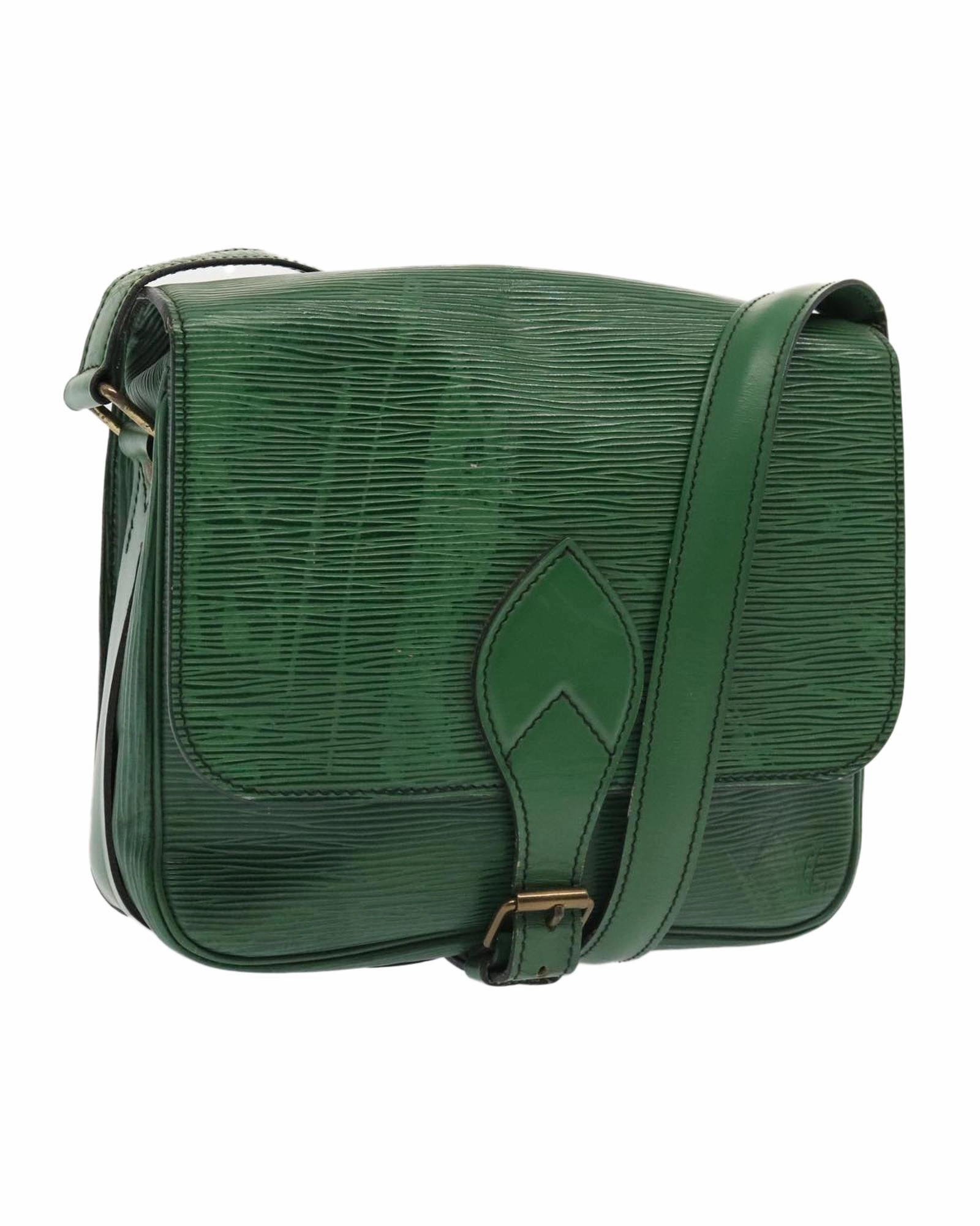 Epi Leather Cartouchiere MM Shoulder Bag