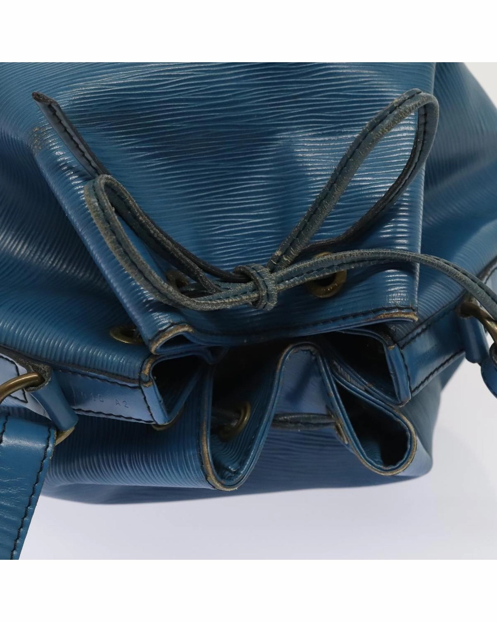 Epi Leather Shoulder Bag with Adjustable Strap
