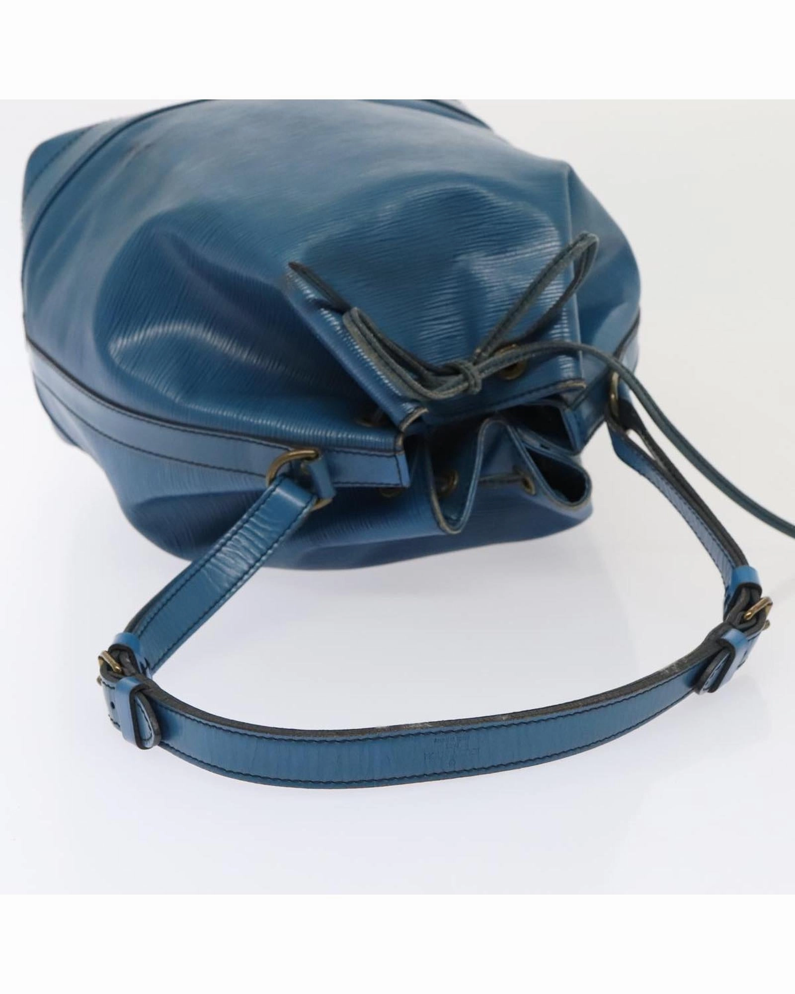 Epi Leather Shoulder Bag with Adjustable Strap