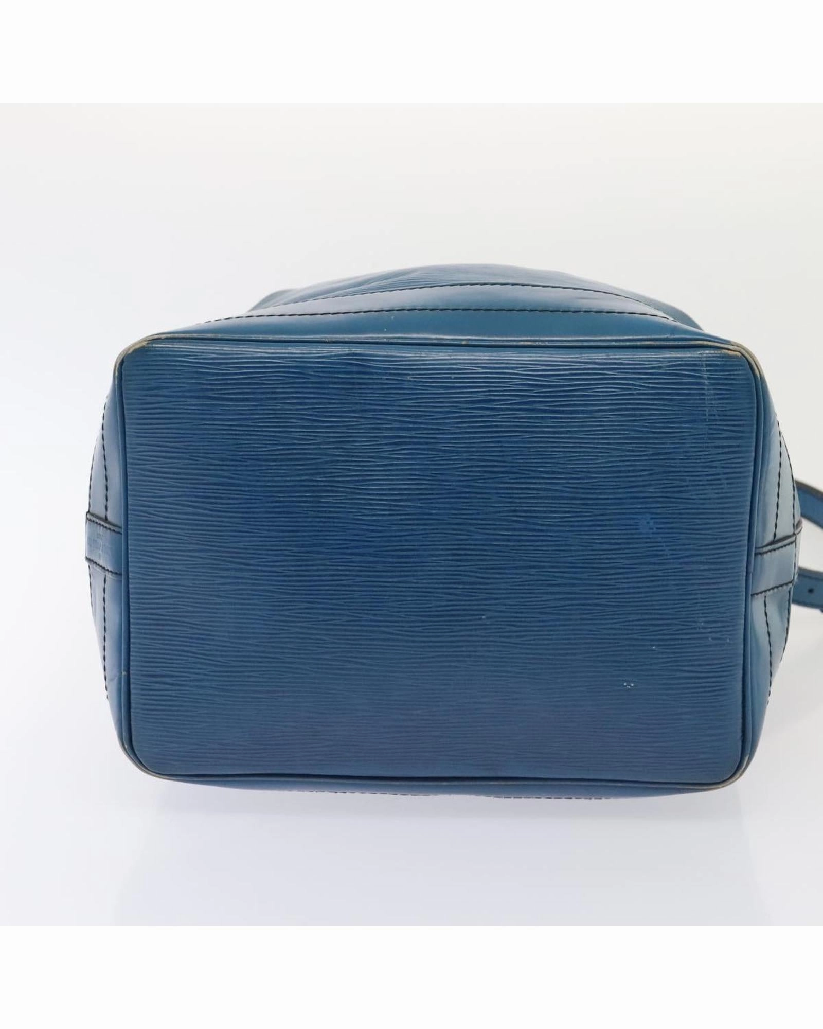 Epi Leather Shoulder Bag with Adjustable Strap