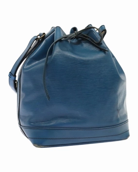 Epi Leather Shoulder Bag with Adjustable Strap