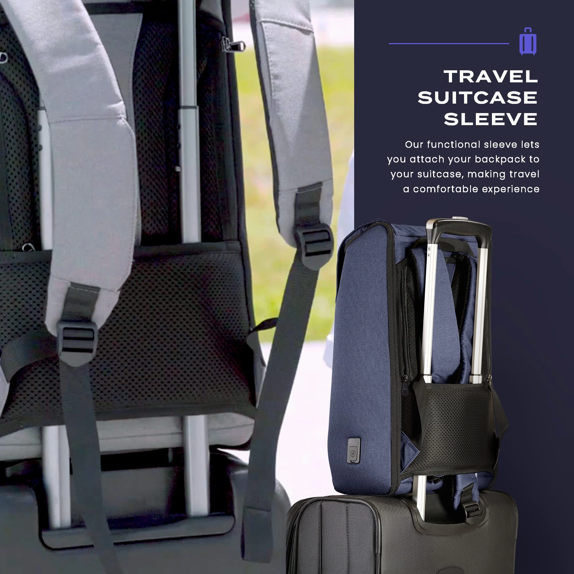EZRI Travel Backpack