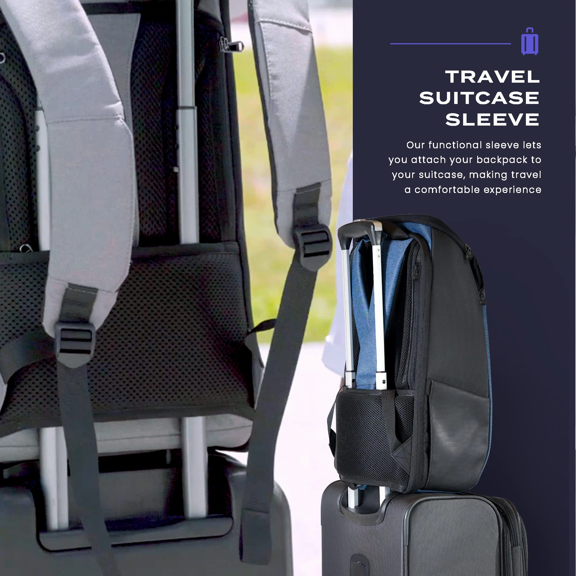 EZRI Travel Backpack