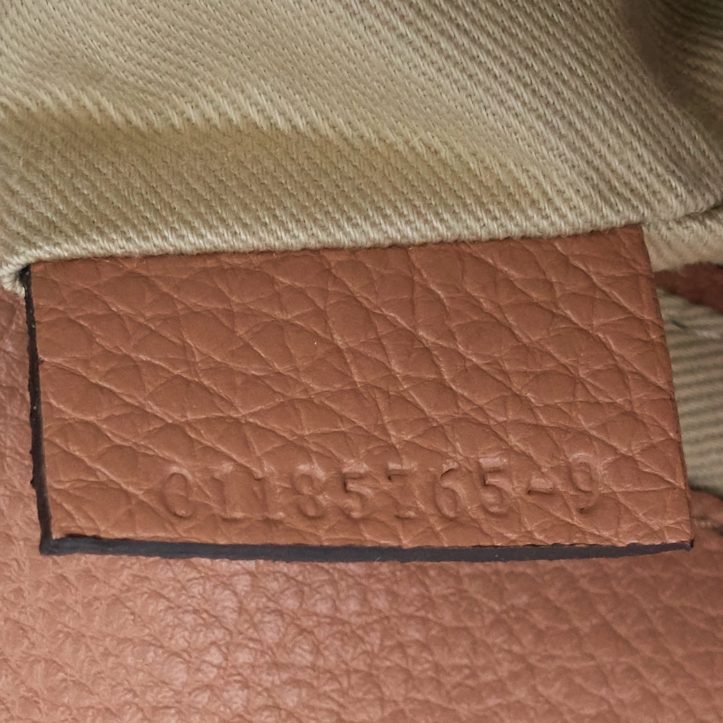 Faye Calfskin and Suede Backpack Bag