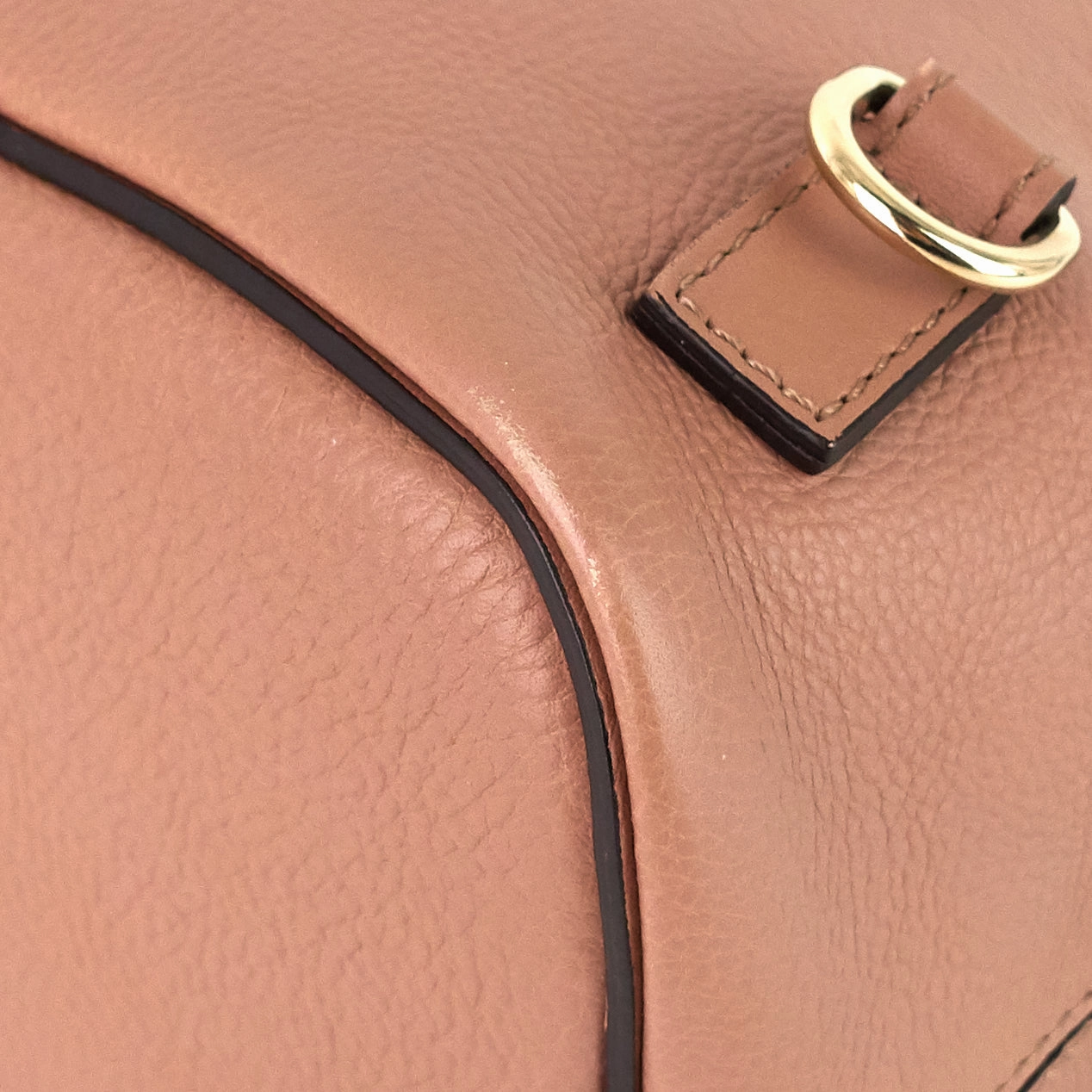 Faye Calfskin and Suede Backpack Bag