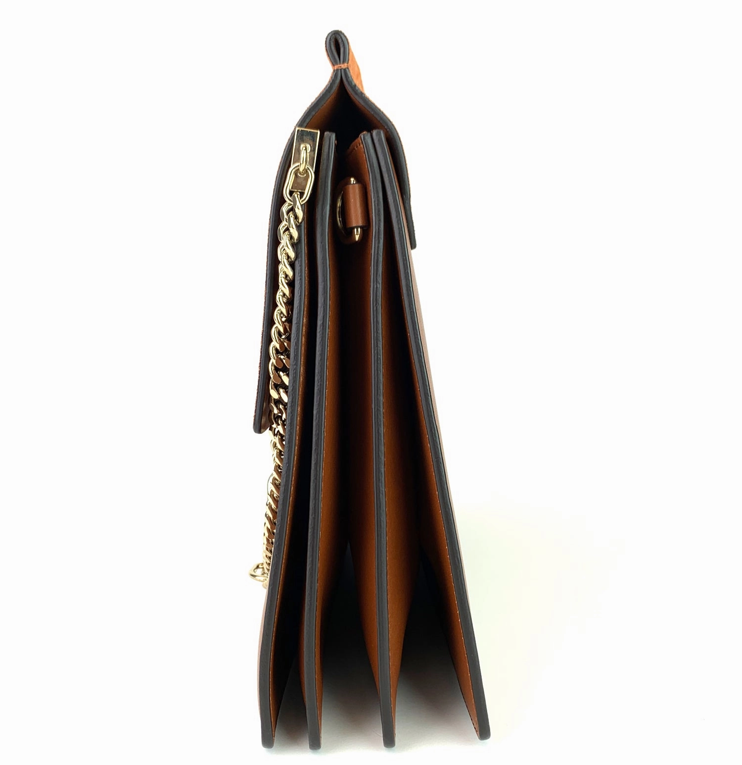 Faye Medium Leather and Suede Bag