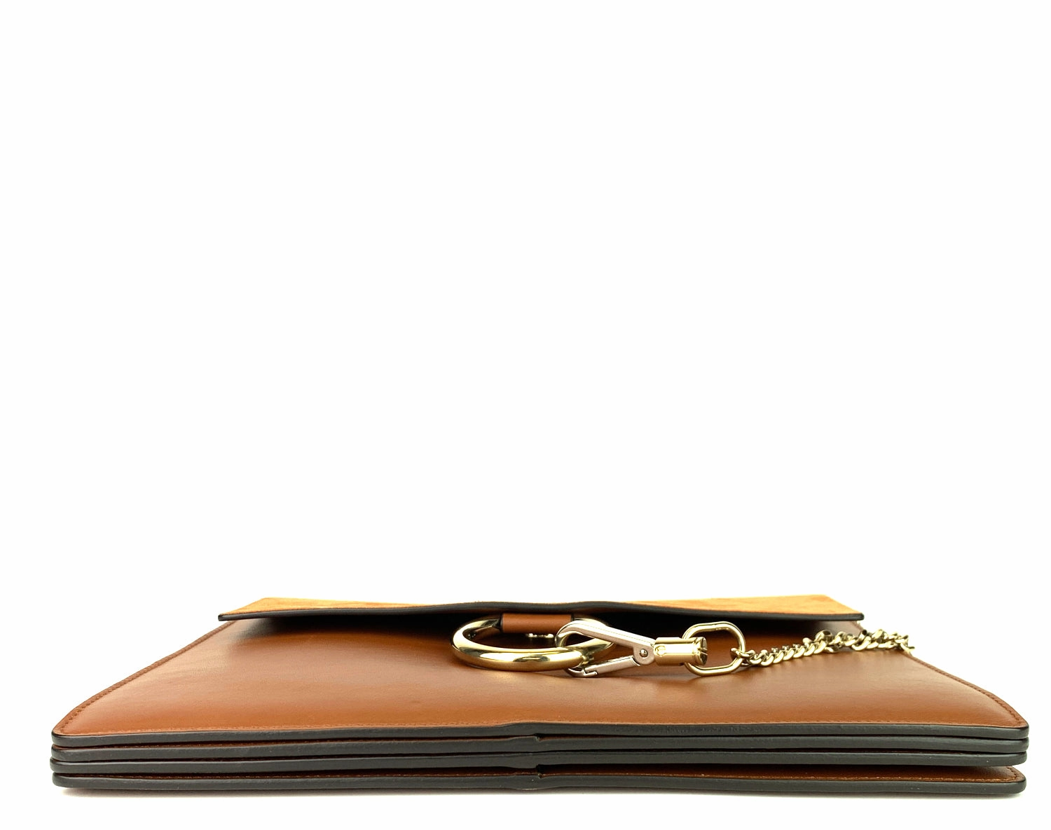 Faye Medium Leather and Suede Bag