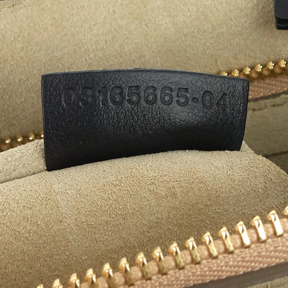 Faye Medium Leather and Suede Bag