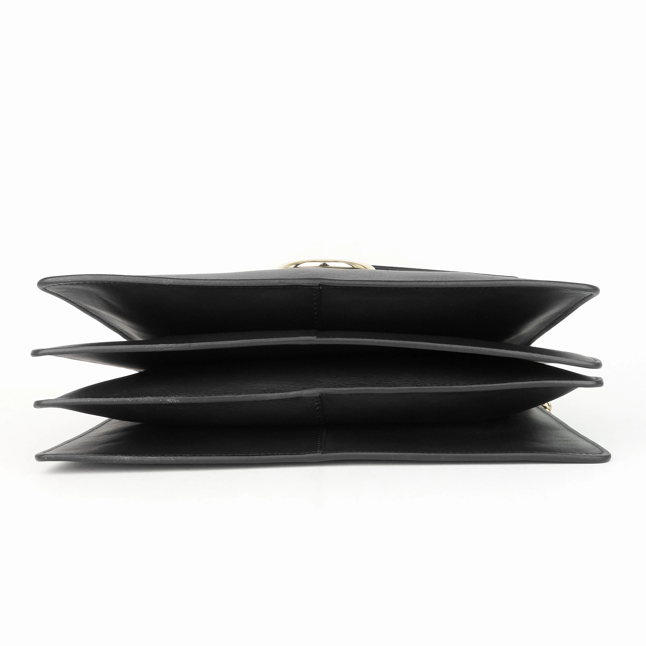 Faye Medium Leather and Suede Bag