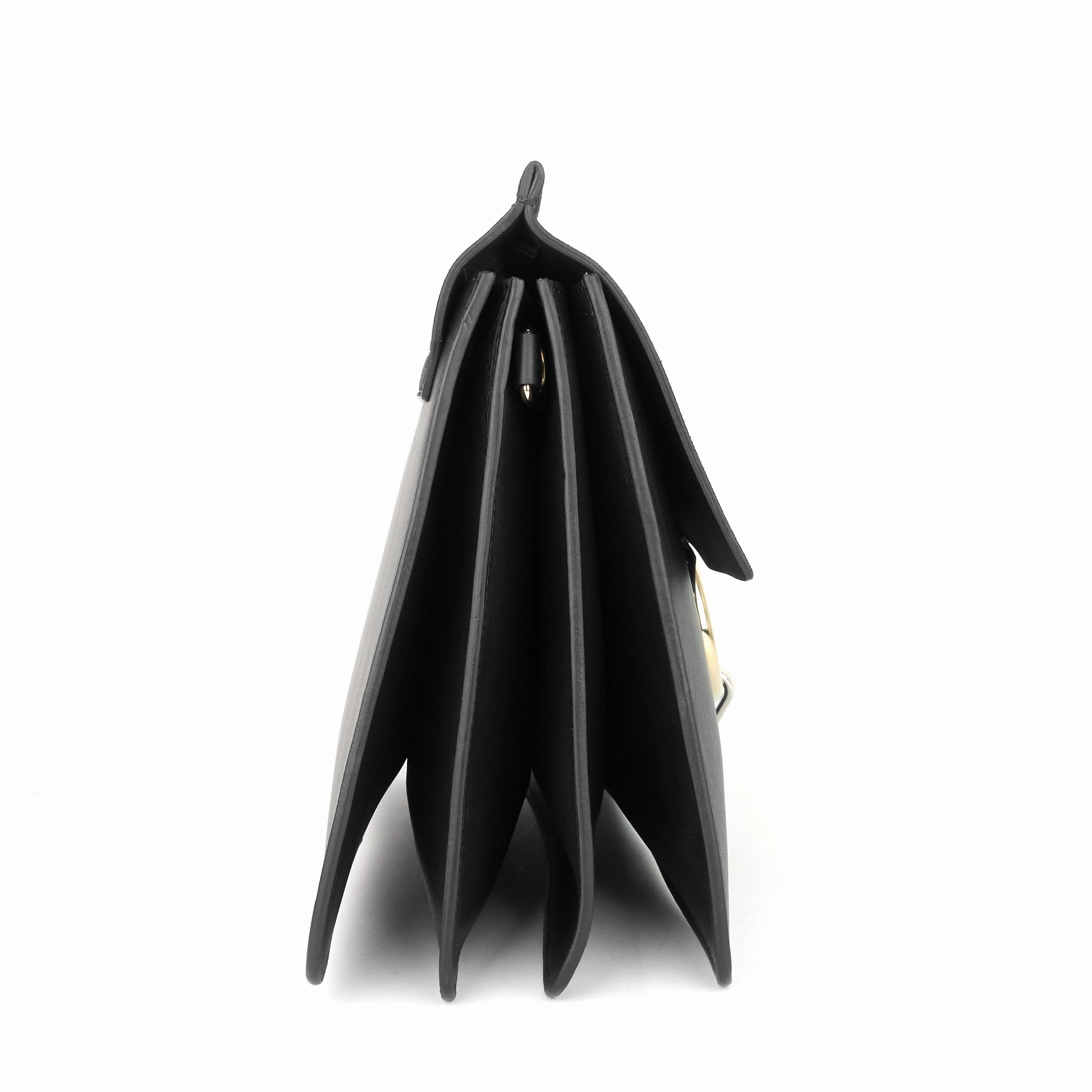 Faye Medium Leather and Suede Bag