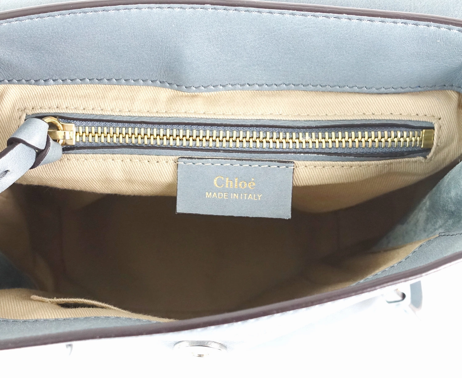 Faye Medium Suede and Calf Leather Backpack