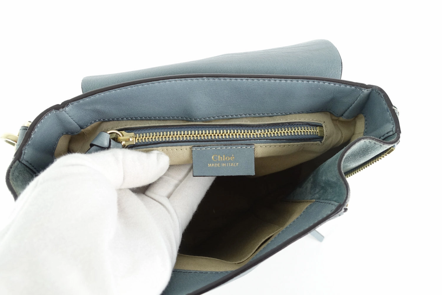 Faye Medium Suede and Calf Leather Backpack