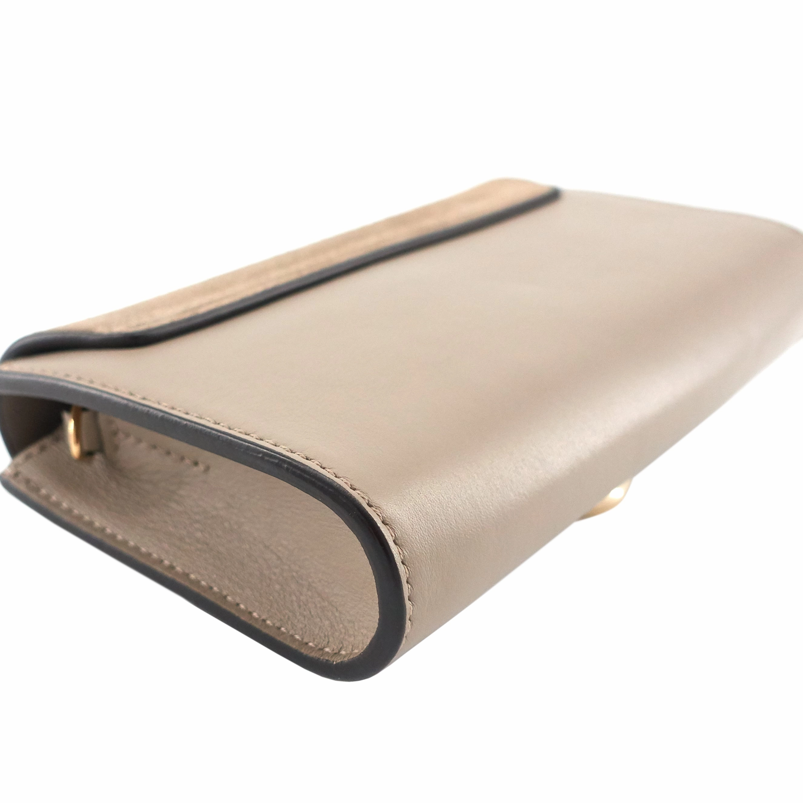 Faye Mini Leather and Suede Bag
