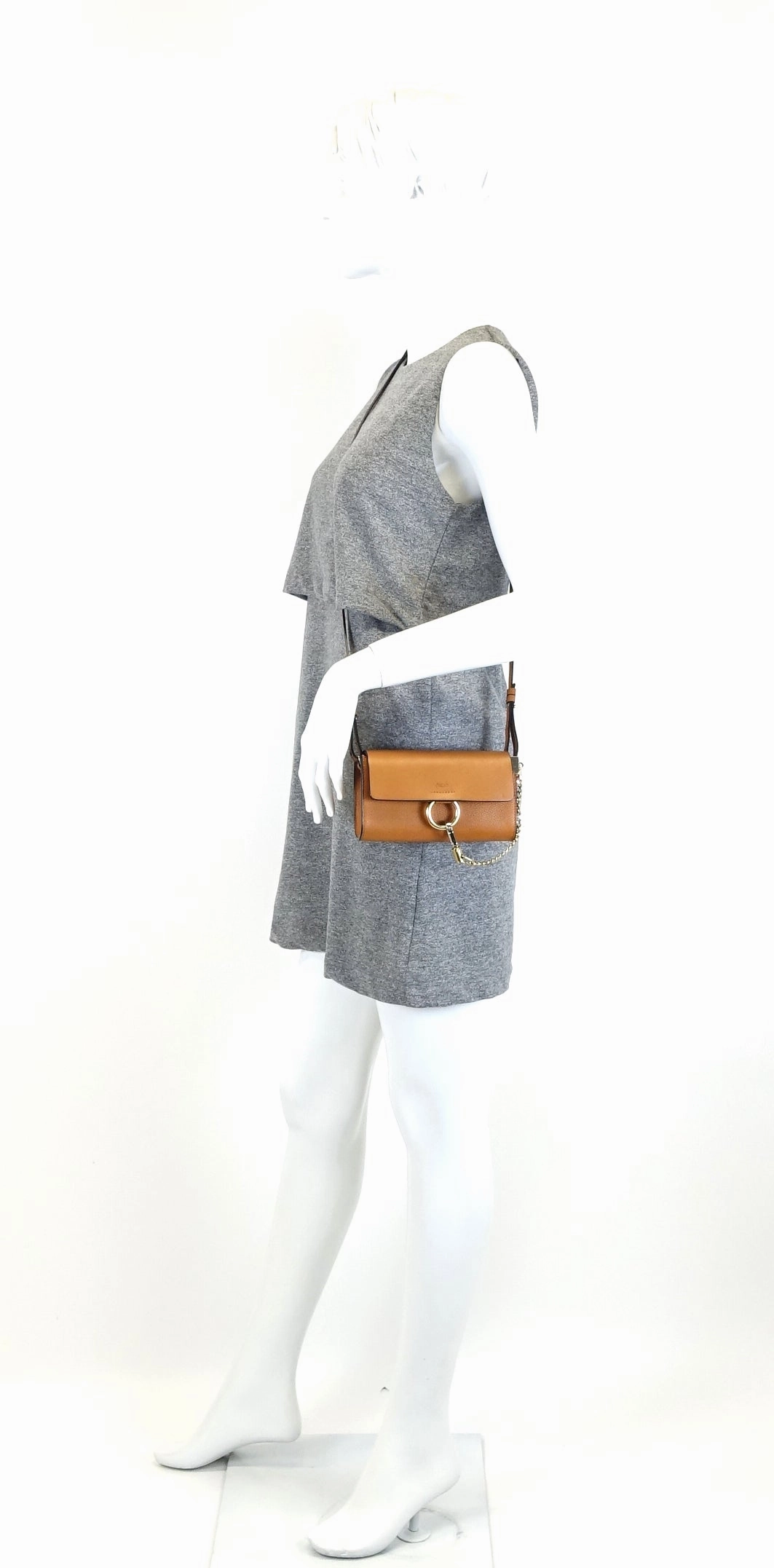 Faye Mini Leather Shoulder Bag