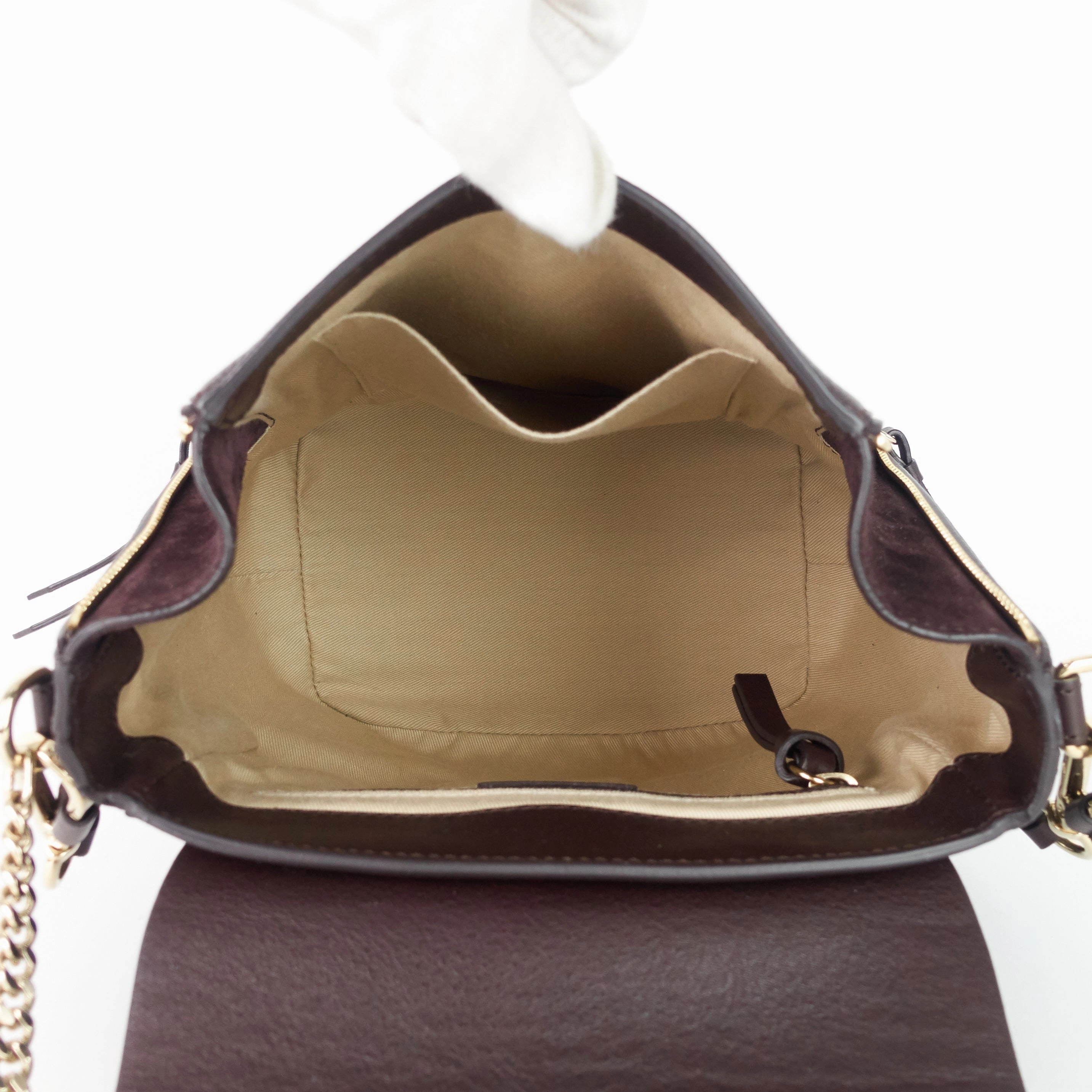 Faye Small Calf and Suede Backpack