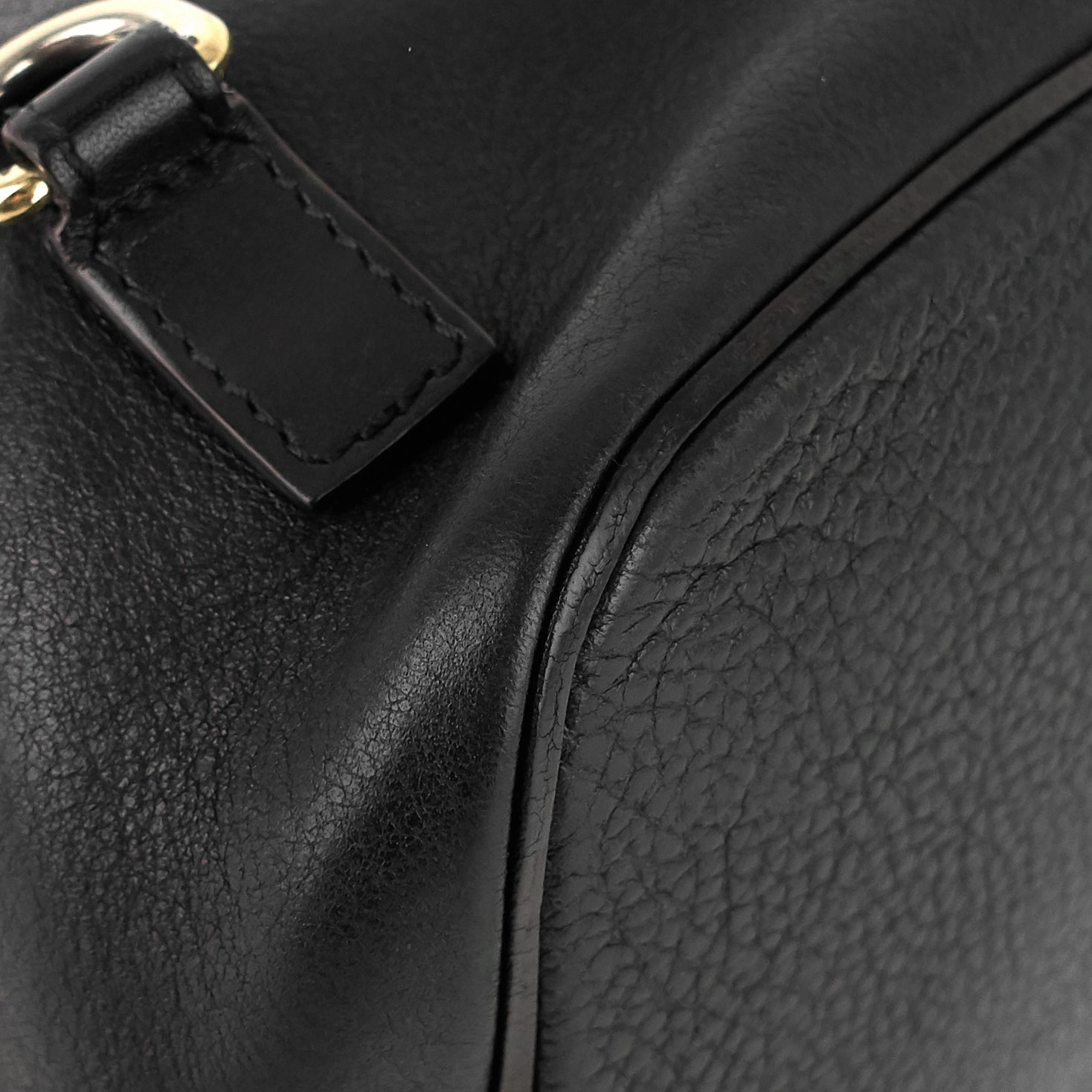Faye Small Calfskin and Suede Backpack Bag