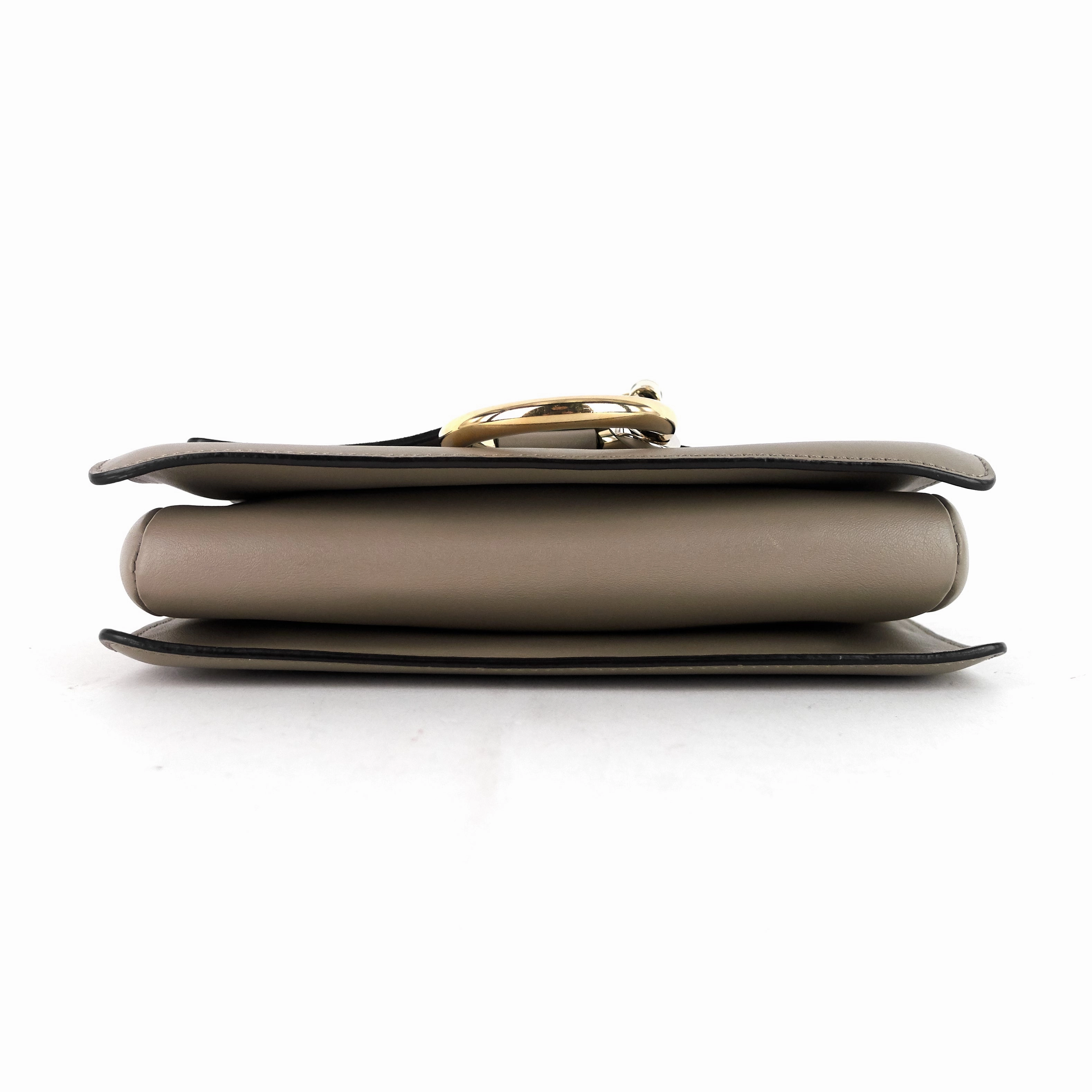 Faye Small Calfskin and Suede Shoulder Bag
