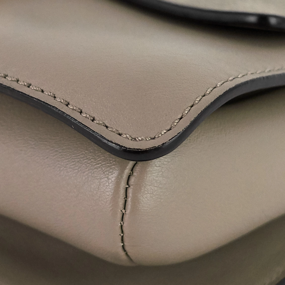 Faye Small Calfskin and Suede Shoulder Bag